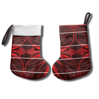 Scarlet Red Khotso Mojalefa Poone Christmas Stocking Basotho Khotso Blanket Inspired