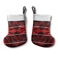 Scarlet Red Khotso Mojalefa Poone Christmas Stocking Basotho Khotso Blanket Inspired