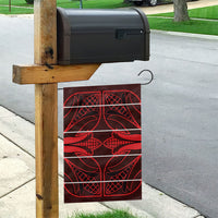 Scarlet Red Khotso Mojalefa Poone Garden Flag Basotho Khotso Blanket Inspired