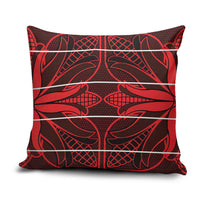 Scarlet Red Khotso Mojalefa Poone Pillow Cover Basotho Khotso Blanket Inspired