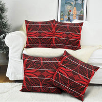 Scarlet Red Khotso Mojalefa Poone Pillow Cover Basotho Khotso Blanket Inspired