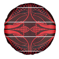 Scarlet Red Khotso Mojalefa Poone Spare Tire Cover Basotho Khotso Blanket Inspired