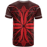 Scarlet Red Khotso Mojalefa Poone T shirt Basotho Khotso Blanket Inspired