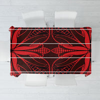 Scarlet Red Khotso Mojalefa Poone Tablecloth Basotho Khotso Blanket Inspired
