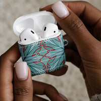 Turquoise Khotso Mojalefa Poone AirPods Case Basotho Khotso Blanket Inspired