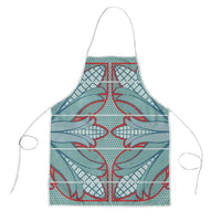 Turquoise Khotso Mojalefa Poone Apron Basotho Khotso Blanket Inspired