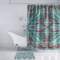 Turquoise Khotso Mojalefa Poone Bathroom Set Basotho Khotso Blanket Inspired