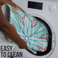 Turquoise Khotso Mojalefa Poone Bathroom Set Basotho Khotso Blanket Inspired