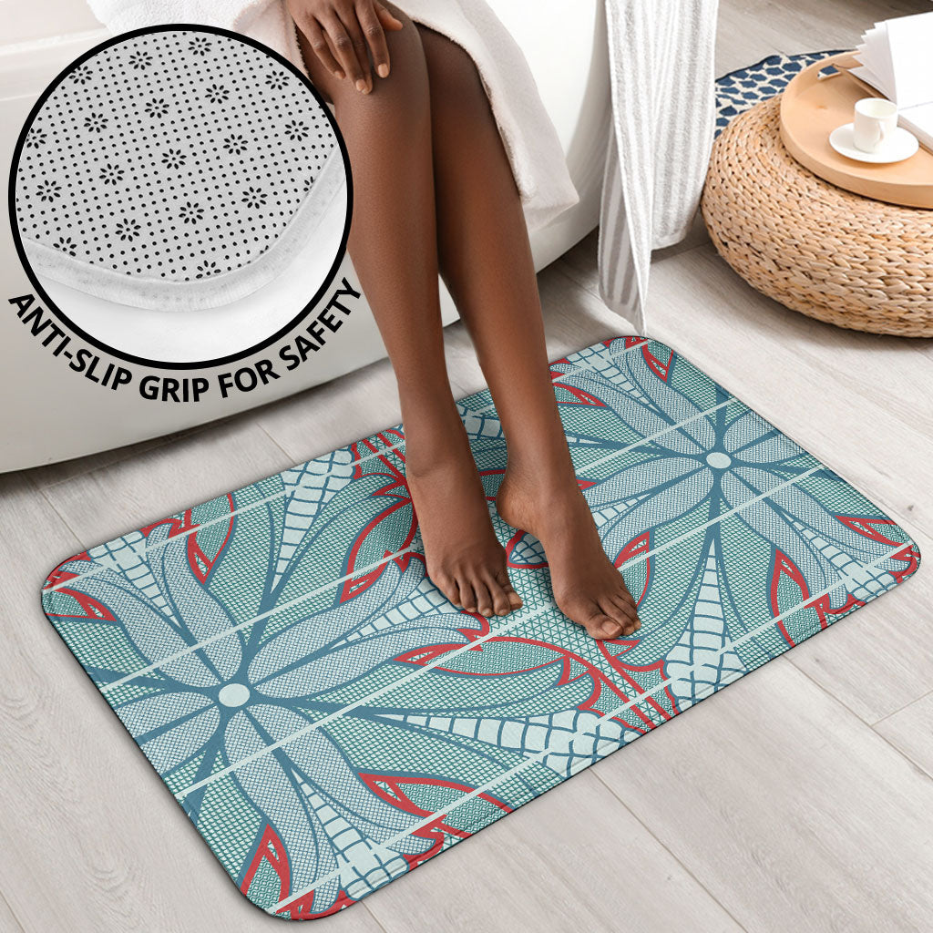 Turquoise Khotso Mojalefa Poone Bathroom Set Basotho Khotso Blanket Inspired