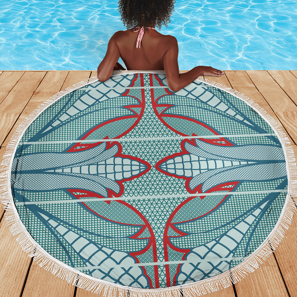 Turquoise Khotso Mojalefa Poone Beach Blanket Basotho Khotso Blanket Inspired