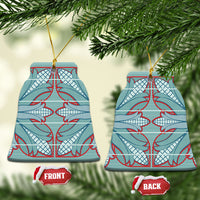 Turquoise Khotso Mojalefa Poone Ceramic Ornament Basotho Khotso Blanket Inspired