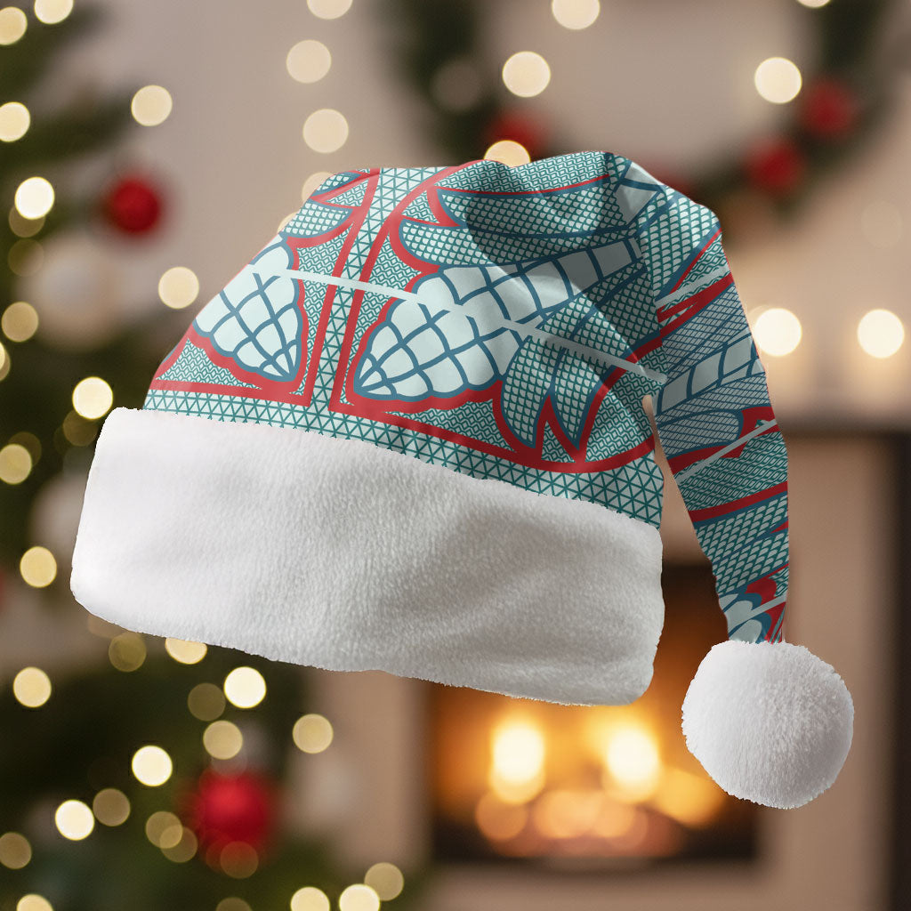 Turquoise Khotso Mojalefa Poone Christmas Santa Hat Basotho Khotso Blanket Inspired