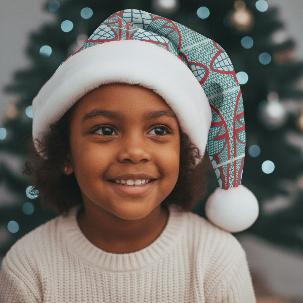 Turquoise Khotso Mojalefa Poone Christmas Santa Hat Basotho Khotso Blanket Inspired