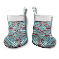 Turquoise Khotso Mojalefa Poone Christmas Stocking Basotho Khotso Blanket Inspired