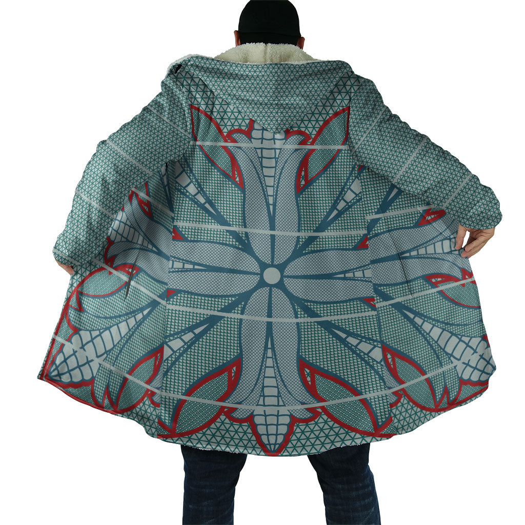 Turquoise Khotso Mojalefa Poone Cloak Basotho Khotso Blanket Inspired