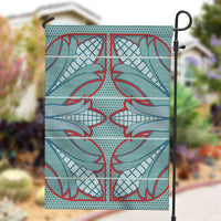 Turquoise Khotso Mojalefa Poone Garden Flag Basotho Khotso Blanket Inspired