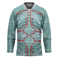 Turquoise Khotso Mojalefa Poone Hockey Jersey Basotho Khotso Blanket Inspired