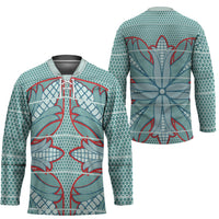 Turquoise Khotso Mojalefa Poone Hockey Jersey Basotho Khotso Blanket Inspired