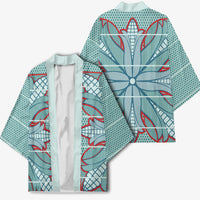 Turquoise Khotso Mojalefa Poone Kimono Basotho Khotso Blanket Inspired