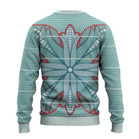 Turquoise Khotso Mojalefa Poone Ugly Christmas Sweater Basotho Khotso Blanket Inspired