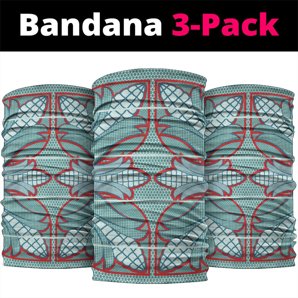 Turquoise Khotso Mojalefa Poone Neck Gaiter Basotho Khotso Blanket Inspired