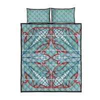 Turquoise Khotso Mojalefa Poone Quilt Bed Set Basotho Khotso Blanket Inspired