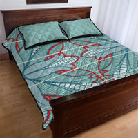 Turquoise Khotso Mojalefa Poone Quilt Bed Set Basotho Khotso Blanket Inspired
