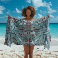 Turquoise Khotso Mojalefa Poone Sarong Basotho Khotso Blanket Inspired