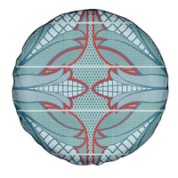 Turquoise Khotso Mojalefa Poone Spare Tire Cover Basotho Khotso Blanket Inspired