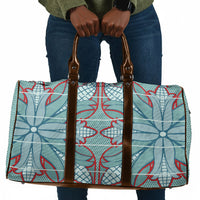Turquoise Khotso Mojalefa Poone Travel Bag Basotho Khotso Blanket Inspired