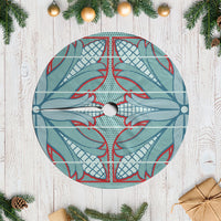 Turquoise Khotso Mojalefa Poone Tree Skirt Basotho Khotso Blanket Inspired