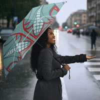 Turquoise Khotso Mojalefa Poone Umbrella Basotho Khotso Blanket Inspired