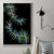 New Zealand Canvas Wall Art Aotearoa Silver Fern Mixed Papua Shell Green Vibe LT9 - Wonder Print Shop