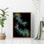 New Zealand Canvas Wall Art Aotearoa Silver Fern Mixed Papua Shell Green Vibe LT9 - Wonder Print Shop