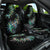New Zealand Car Seat Cover Aotearoa Silver Fern Mixed Papua Shell Green Vibe LT9 - Wonder Print Shop