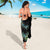 New Zealand Sarong Aotearoa Silver Fern Mixed Papua Shell Green Vibe - Wonder Print Shop
