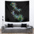 New Zealand Tapestry Aotearoa Silver Fern Mixed Papua Shell Green Vibe - Wonder Print Shop