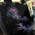 New Zealand Back Car Seat Cover Aotearoa Silver Fern Mixed Papua Shell Purple Vibe LT9 - Wonder Print Shop