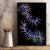 New Zealand Canvas Wall Art Aotearoa Silver Fern Mixed Papua Shell Purple Vibe LT9 - Wonder Print Shop