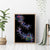 New Zealand Canvas Wall Art Aotearoa Silver Fern Mixed Papua Shell Purple Vibe LT9 - Wonder Print Shop