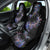 New Zealand Car Seat Cover Aotearoa Silver Fern Mixed Papua Shell Purple Vibe LT9 - Wonder Print Shop