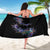 New Zealand Sarong Aotearoa Silver Fern Mixed Papua Shell Purple Vibe - Wonder Print Shop