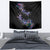 New Zealand Tapestry Aotearoa Silver Fern Mixed Papua Shell Purple Vibe - Wonder Print Shop
