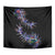 New Zealand Tapestry Aotearoa Silver Fern Mixed Papua Shell Purple Vibe - Wonder Print Shop
