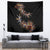 New Zealand Tapestry Aotearoa Silver Fern Mixed Papua Shell Red Vibe - Wonder Print Shop