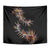 New Zealand Tapestry Aotearoa Silver Fern Mixed Papua Shell Red Vibe - Wonder Print Shop