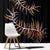 New Zealand Window Curtain Aotearoa Silver Fern Mixed Papua Shell Red Vibe - Wonder Print Shop