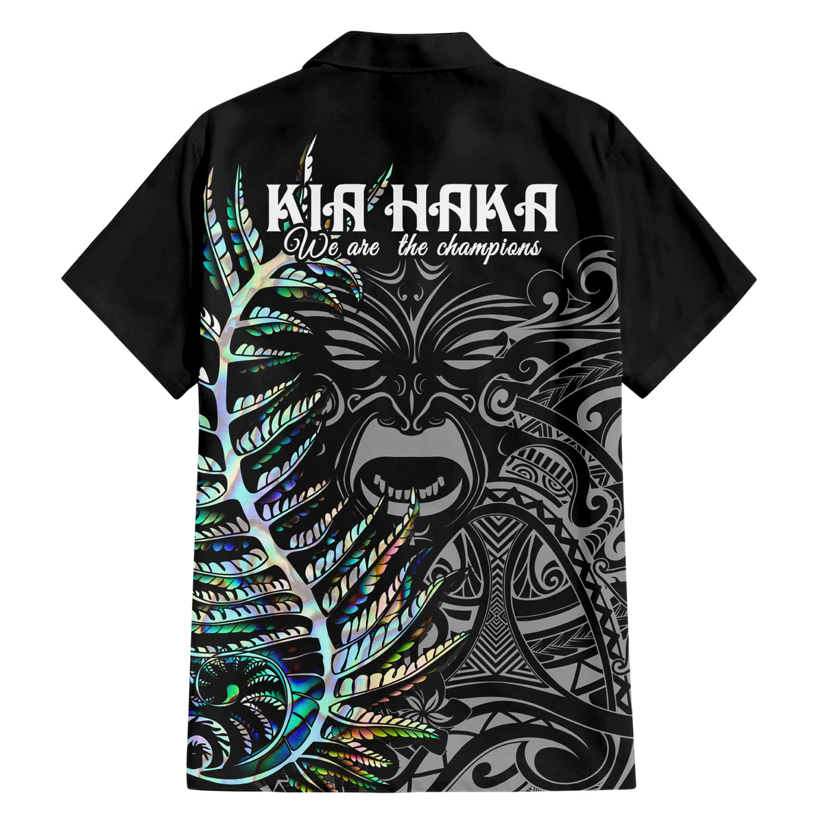 New Zealand Rugby Hawaiian Shirt NZ Black Fern Champions History With Papua Shell - Wonder Print Shop