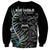 New Zealand Rugby Sweatshirt NZ Black Fern Champions History With Papua Shell - Wonder Print Shop