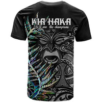 New Zealand Rugby T Shirt NZ Black Fern Champions History With Papua Shell - Wonder Print Shop